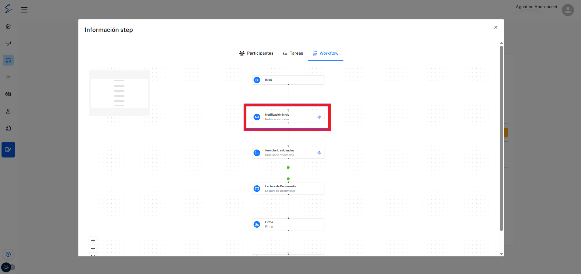 Reenviar notificaciones de inicio de los firmantes